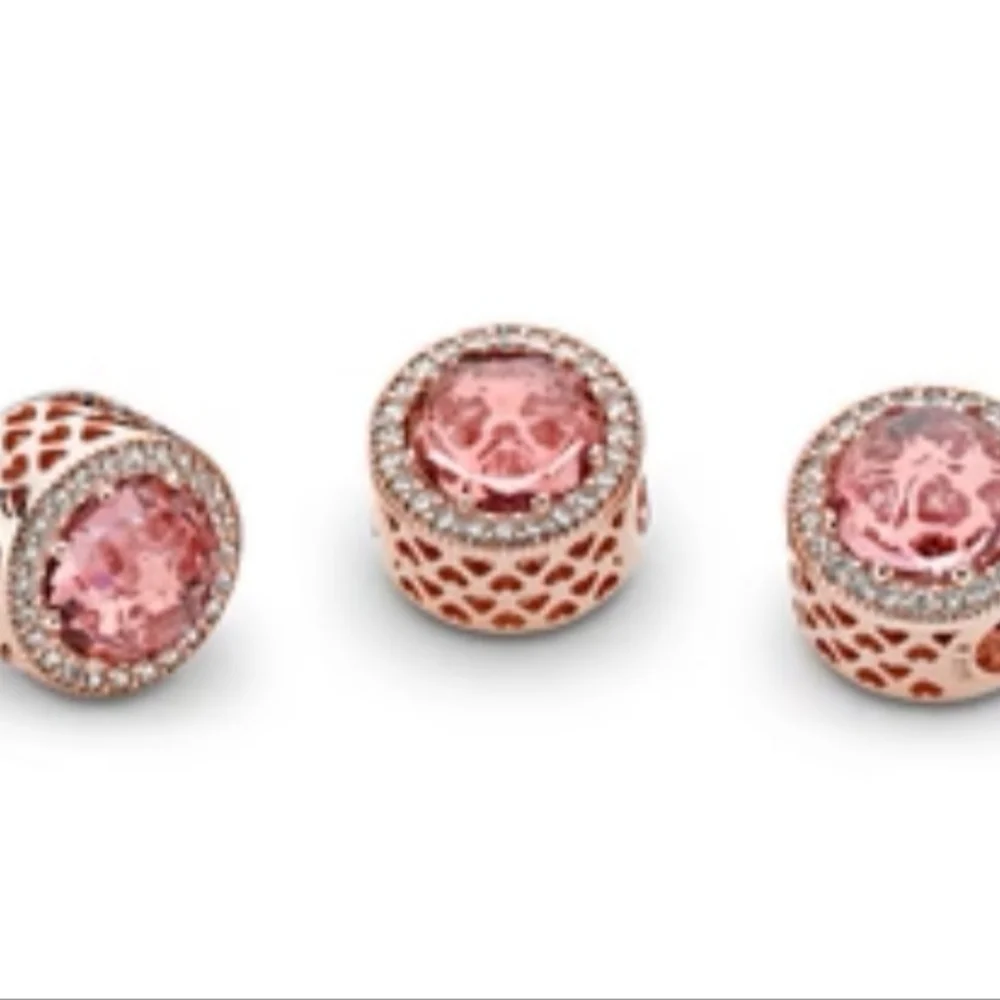 BRAND NEW Pandora charm rosegold Radiant heart #781725 NPB - Picture 4 of 10